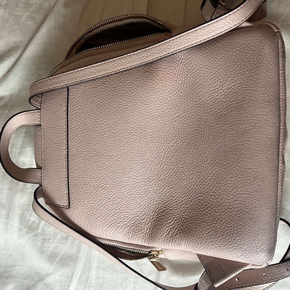 blush pink michael kors backpack - Picture 3 of 5